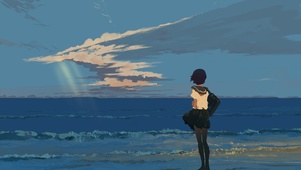 海边少女