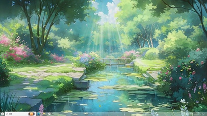 清新花园-桌面主题