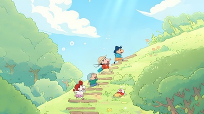 蜡笔小新夏日游