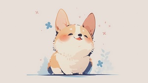 可爱卡通小黄
