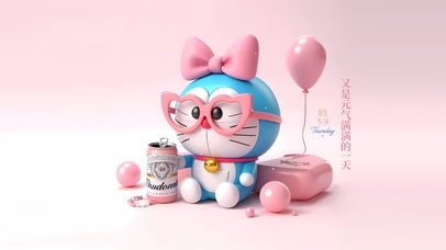 可爱叮当猫
