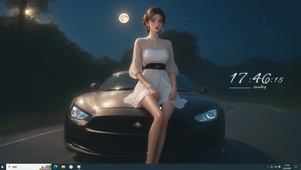 香车美女