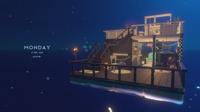 静谧海上咖啡厅（超宽带鱼屏）