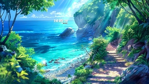 湛蓝的海
