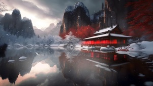 唯美 北国风光