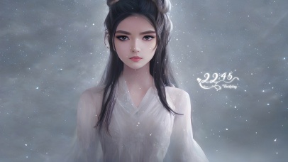 4k清纯国风美女