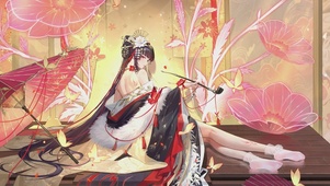 花间墨韵，古风少女