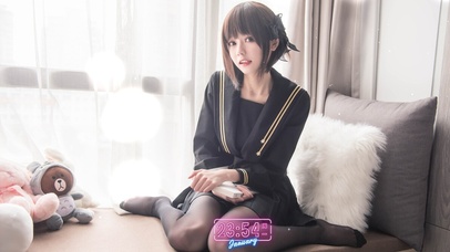 JK黑丝美腿学妹