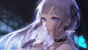 治愈可爱女孩