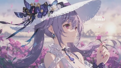 极致光影—紫色花海