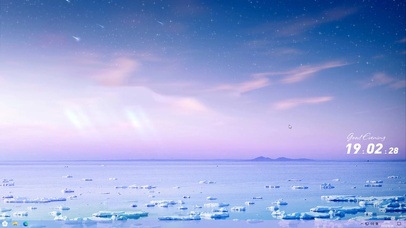 4K唯美极光-极地冰雪