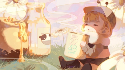 采蜂蜜的小蜜蜂