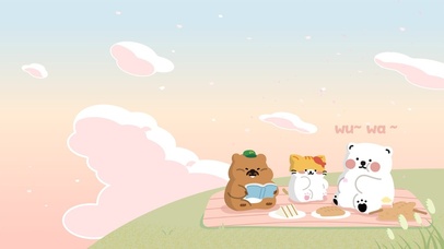 野餐小熊