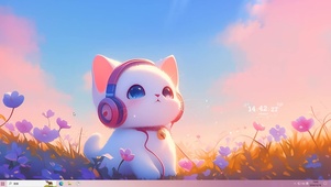 音乐猫咪