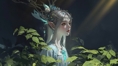 可爱的精灵-0796