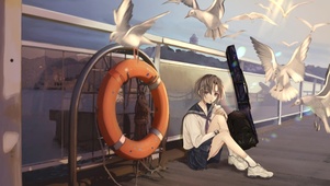海鸥少女
