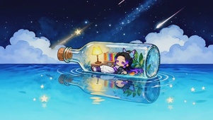 漂流瓶Q萌蝴蝶忍