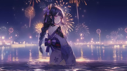 二次元烟花少女