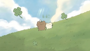 小清新治愈插画	