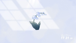 蓝色铃兰