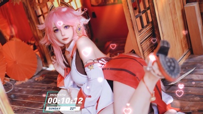 清纯长腿动漫美女