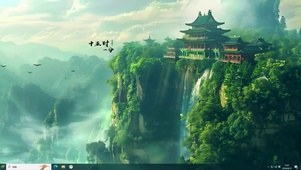 长空万里看山河