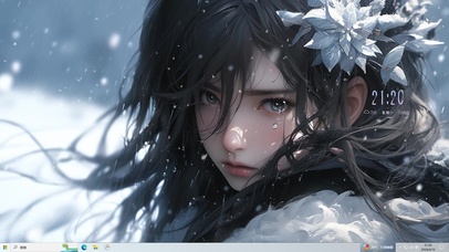 冰雪美女