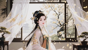窗畔