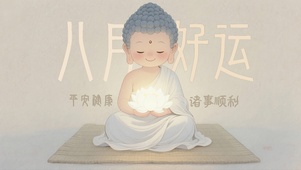佛祖助我八月一切顺利！