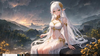 4k淋雨精灵美少女