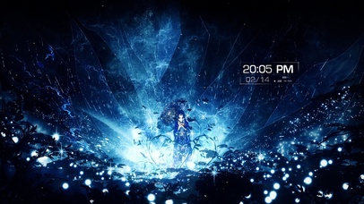 星河中的和服少女