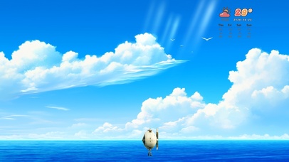 海上帆船-超宽屏