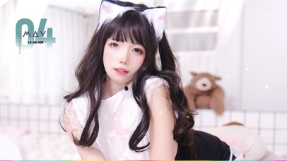 4K清纯可爱性感美女