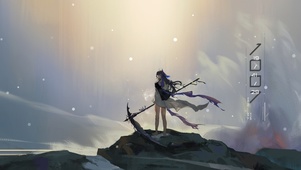 海边的少女