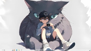 柯南与大猫