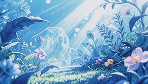 烟峦静渡