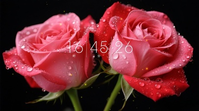 简约唯美玫瑰桌面