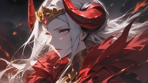 腥红少女