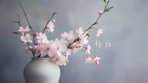 小清新桃花