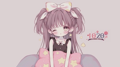 睡眼朦胧的小可爱