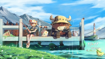 4K夏日湖边垂钓