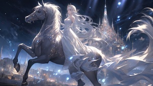 骑白马的公主