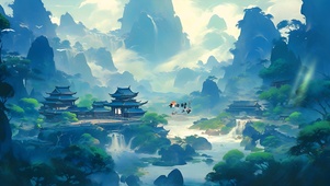 治愈青山小塔