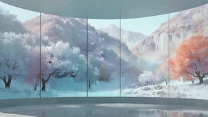大屏风景