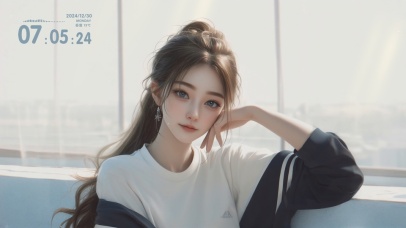 清纯校园美女