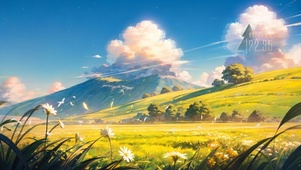 雏菊田野