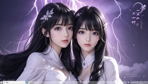 4k雷电真与雷电影美少女贴贴