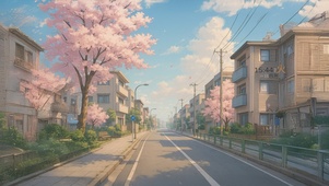 春日樱花街道