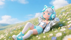 可爱女孩