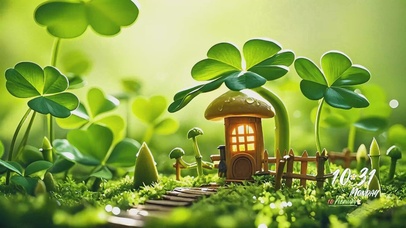 四叶小屋的那时春曦雨露